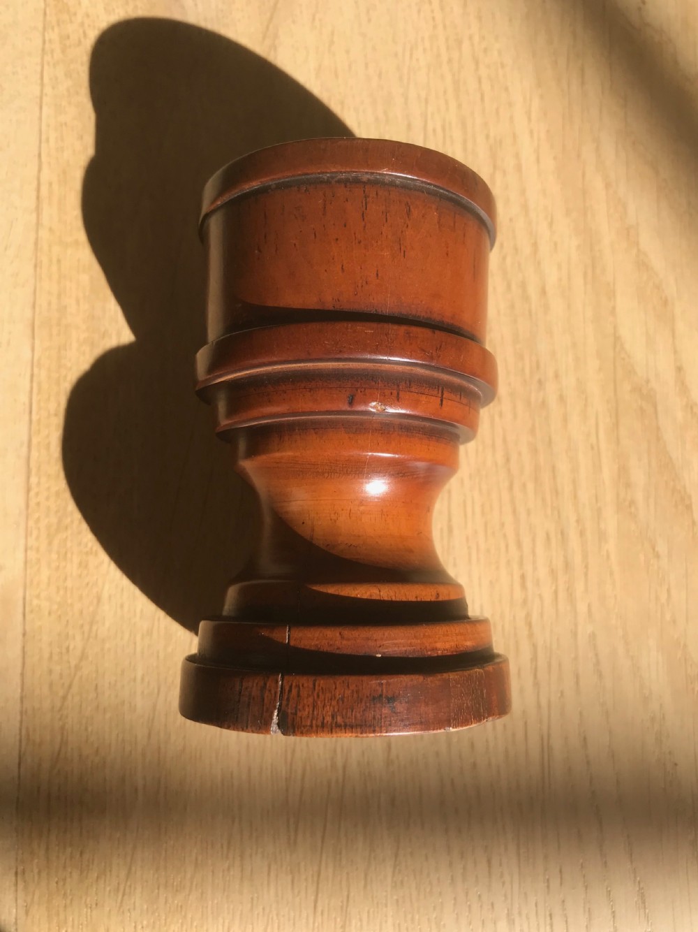 Antique Treen Salt View IV