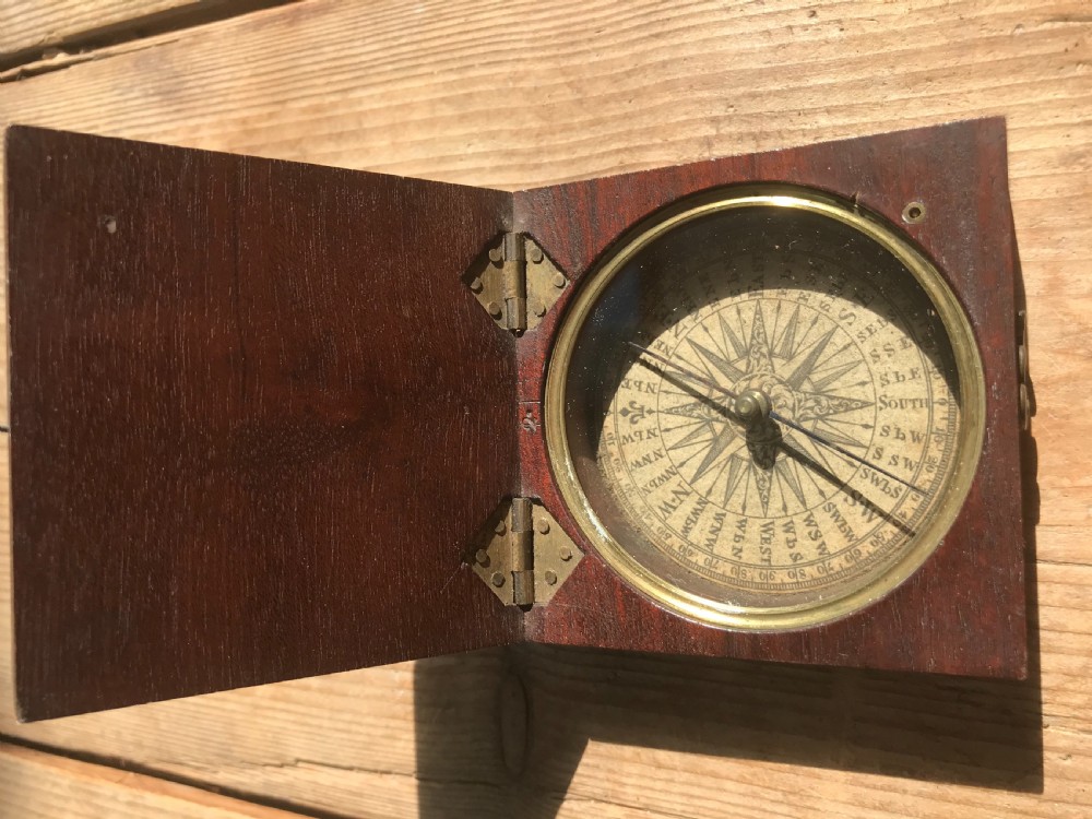 Antique Explorer's Compass - treen
 View VI