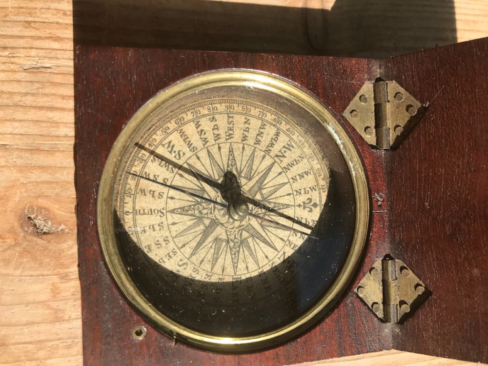 Antique Explorer's Compass - treen
 View VII
