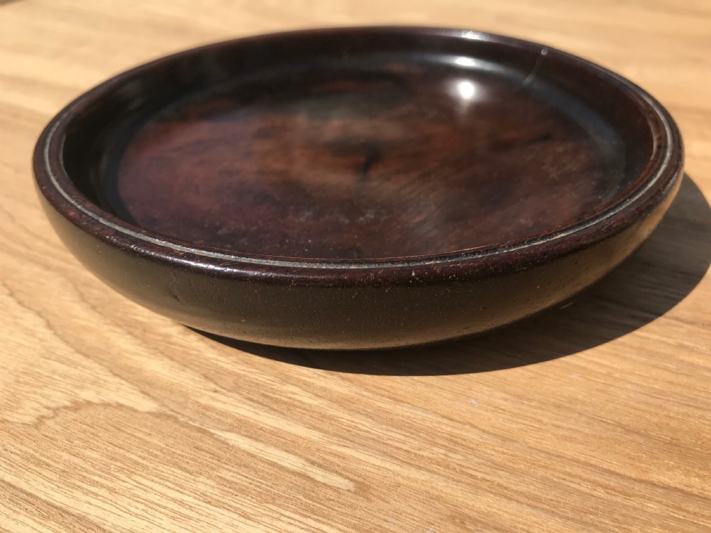 A Georgian Mahogany Wine Bottle Coaster - treen View V