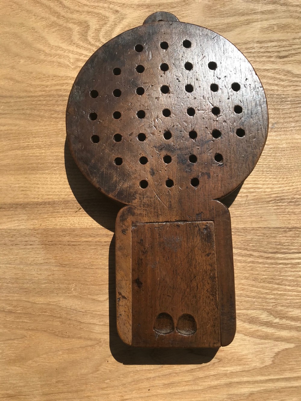 Antique Peg Solitaire Board  View II