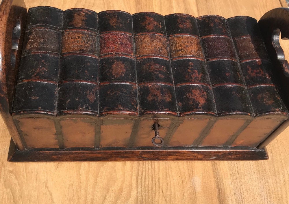 An Unusual Antique Box - Stack of Books