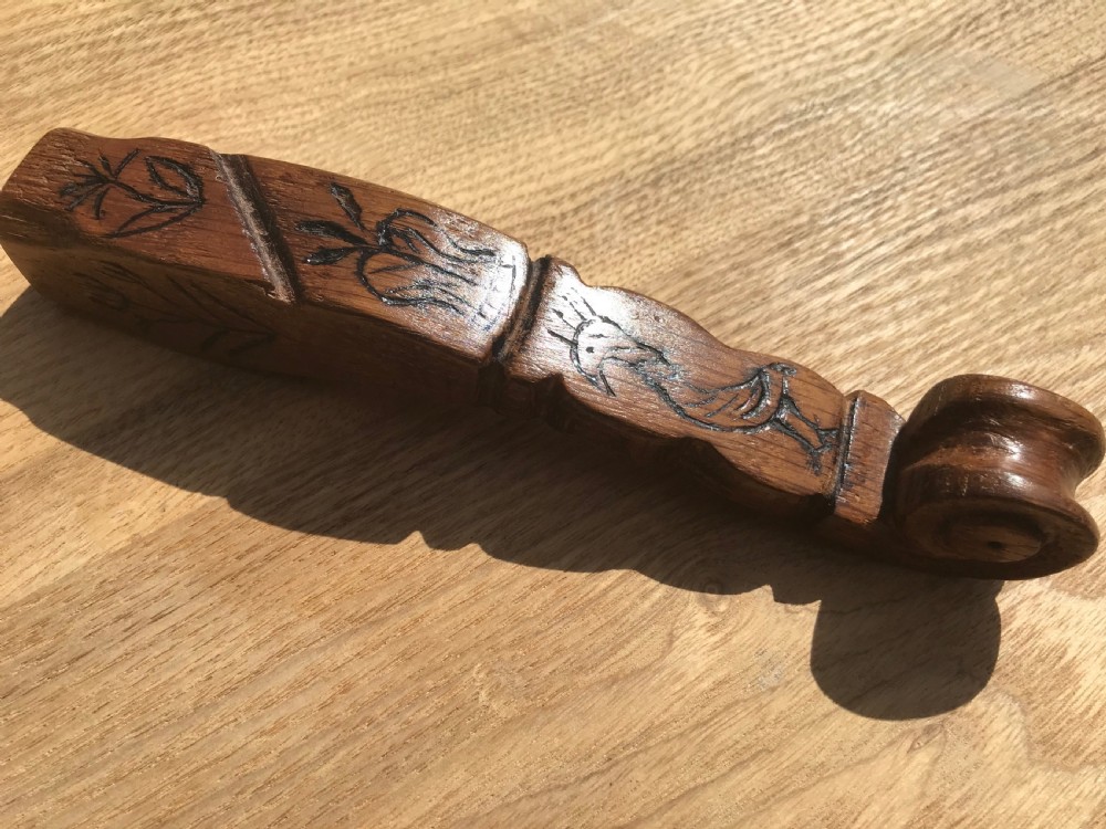 Antique Treen Durham Knitting Sheath View III