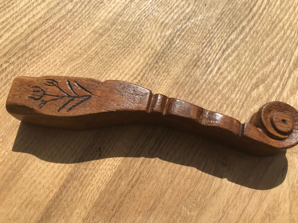 Antique Treen Durham Knitting Sheath View V