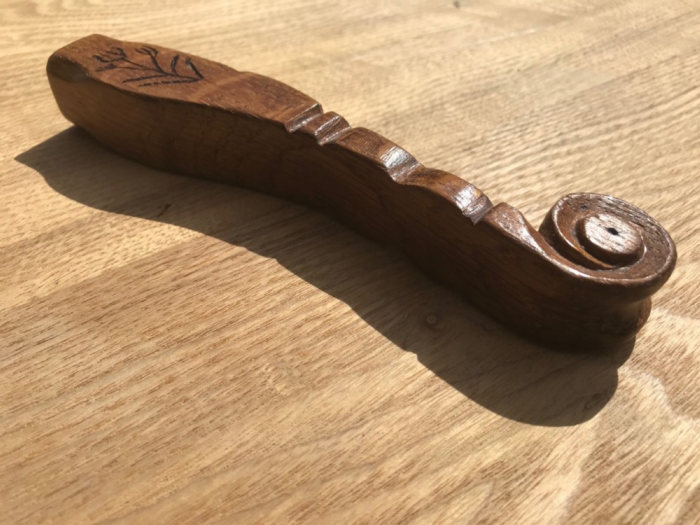 Antique Treen Durham Knitting Sheath View VI