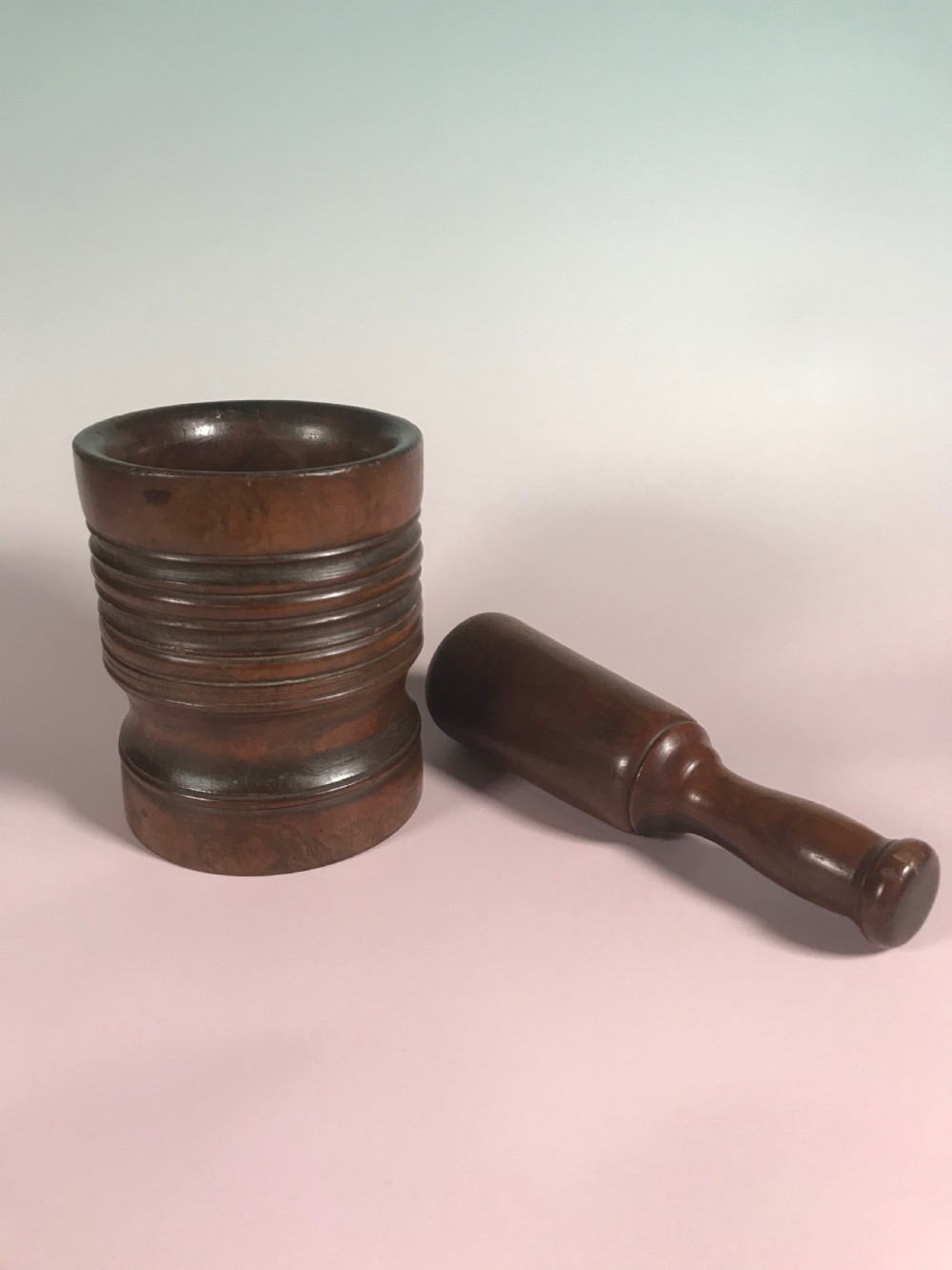 An English 18th Century Pestle & Mortar - treen View IV