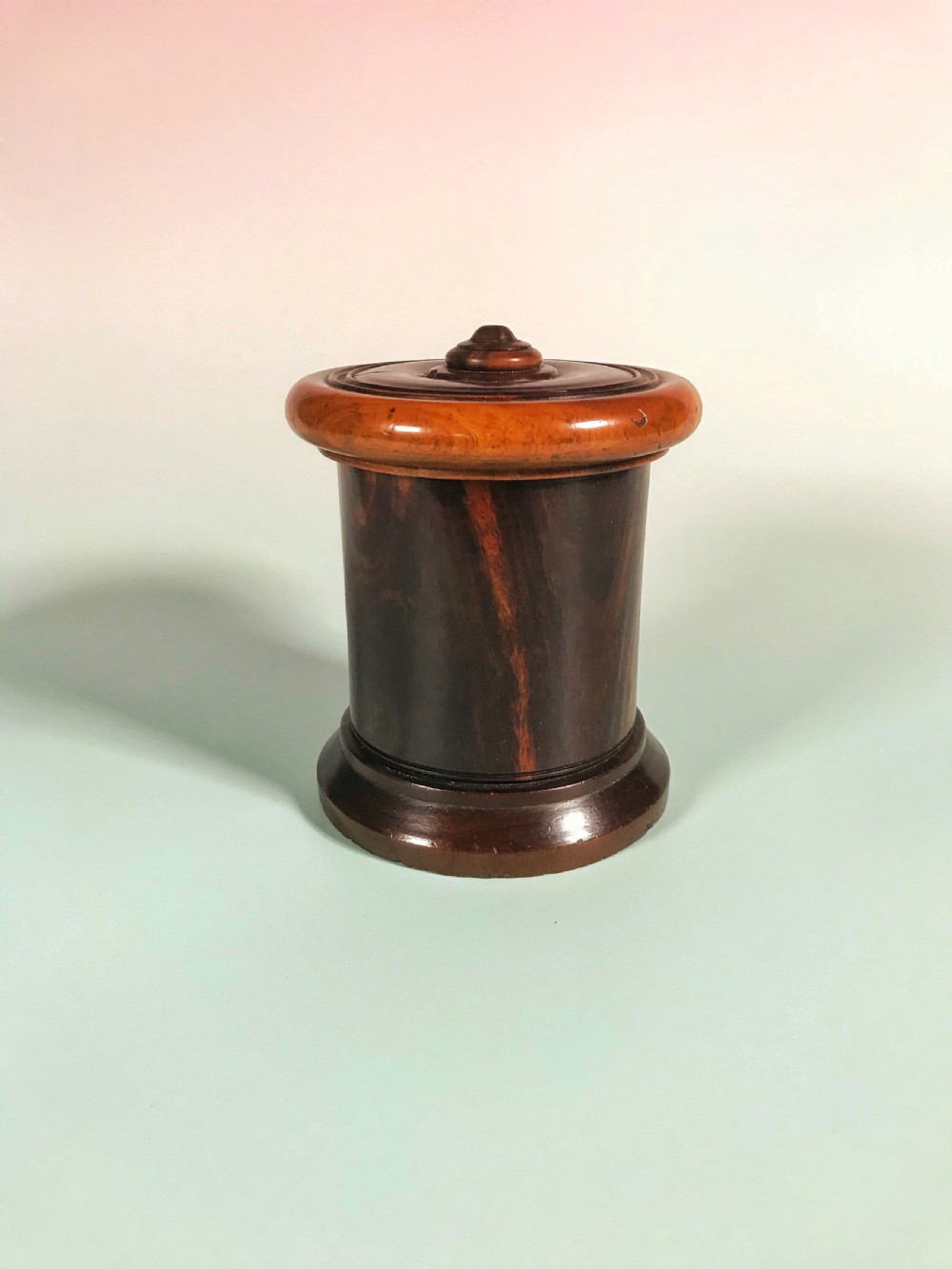 Antique String Box - treen View II