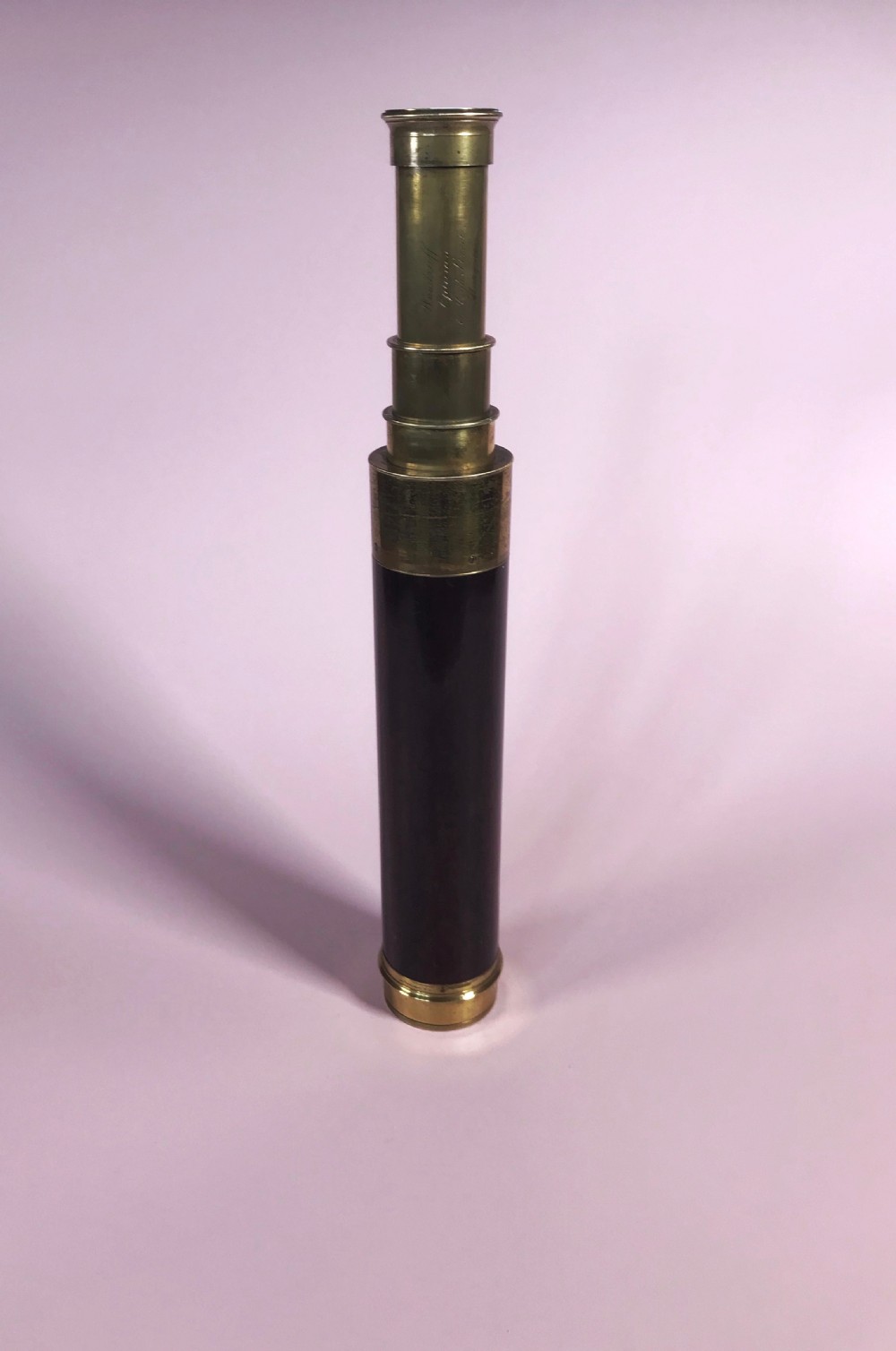Antique Telescope - makers name Charles Woodruff