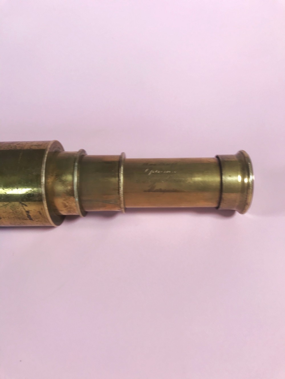 Antique Telescope - makers name Charles Woodruff View III