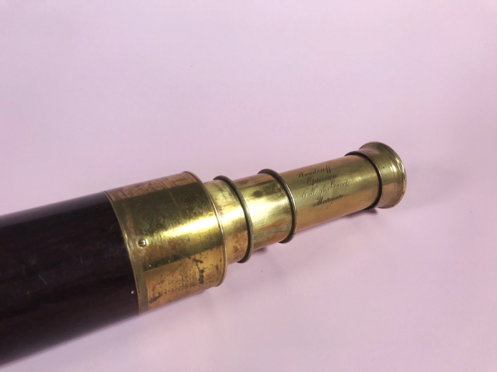 Antique Telescope - makers name Charles Woodruff View IV