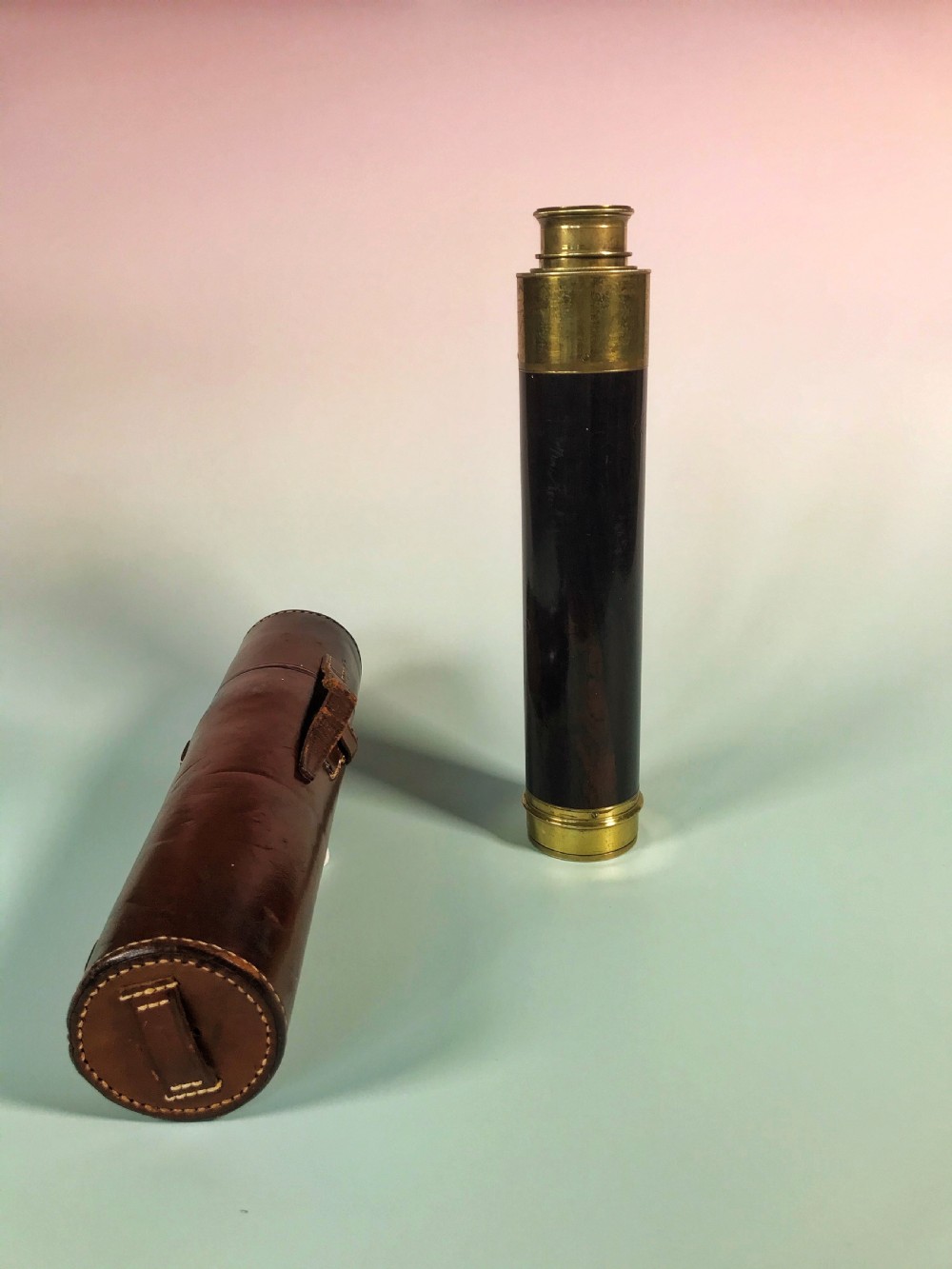 Antique Telescope - makers name Charles Woodruff View V