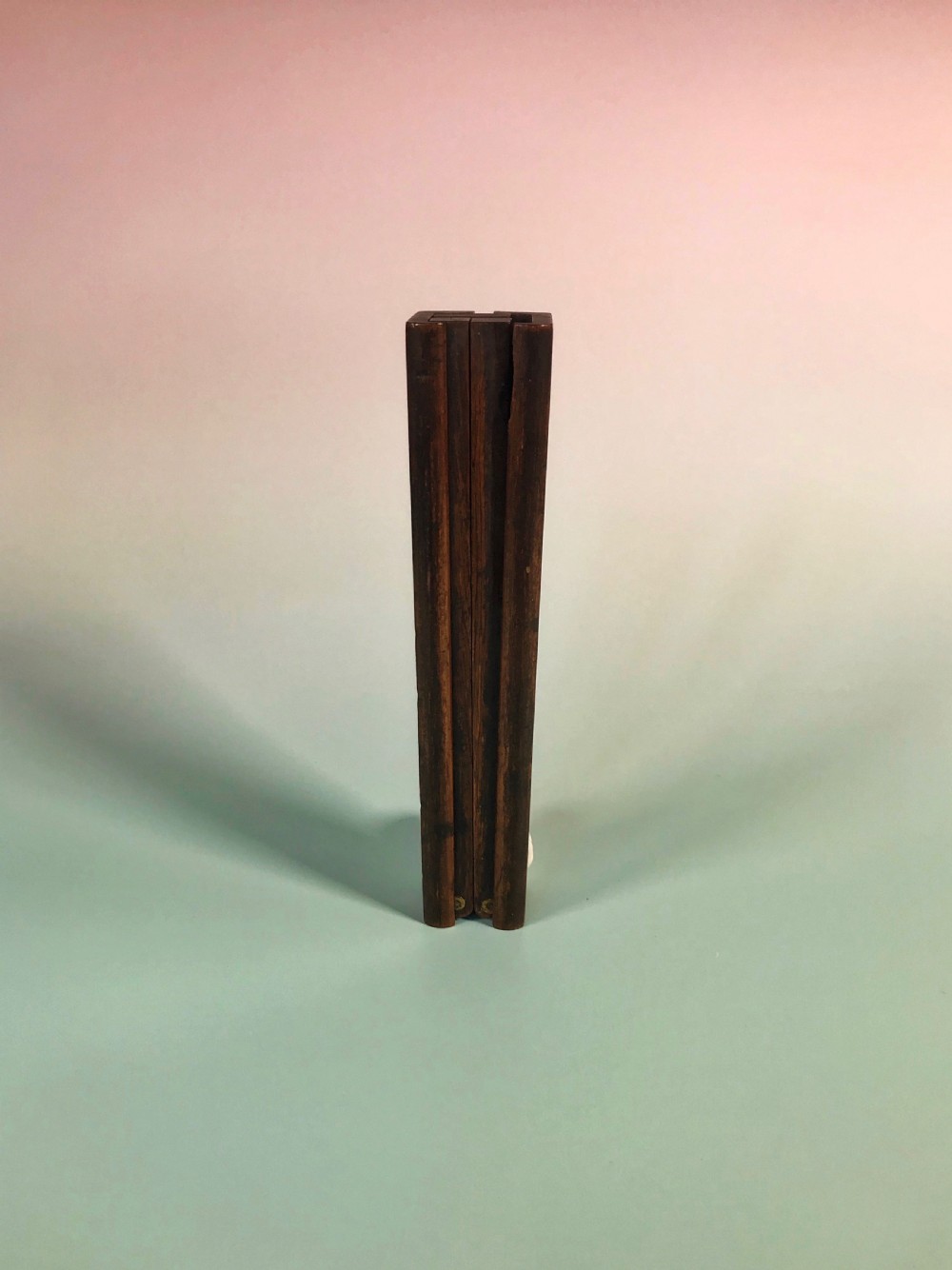 Antique Rosewood Folding Music/Book Stand View III