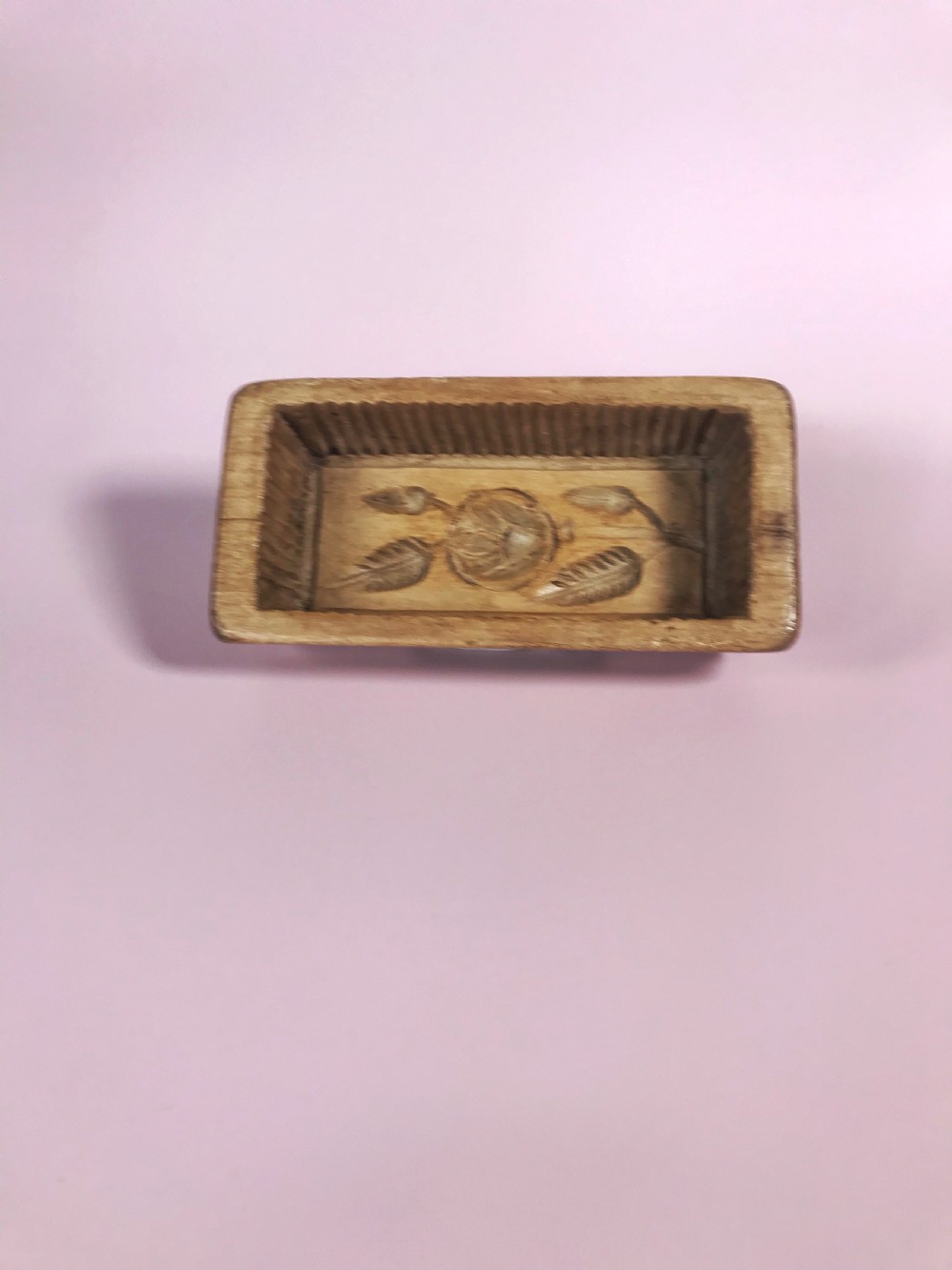 Antique Sycamore Flummery Mould - treen View III