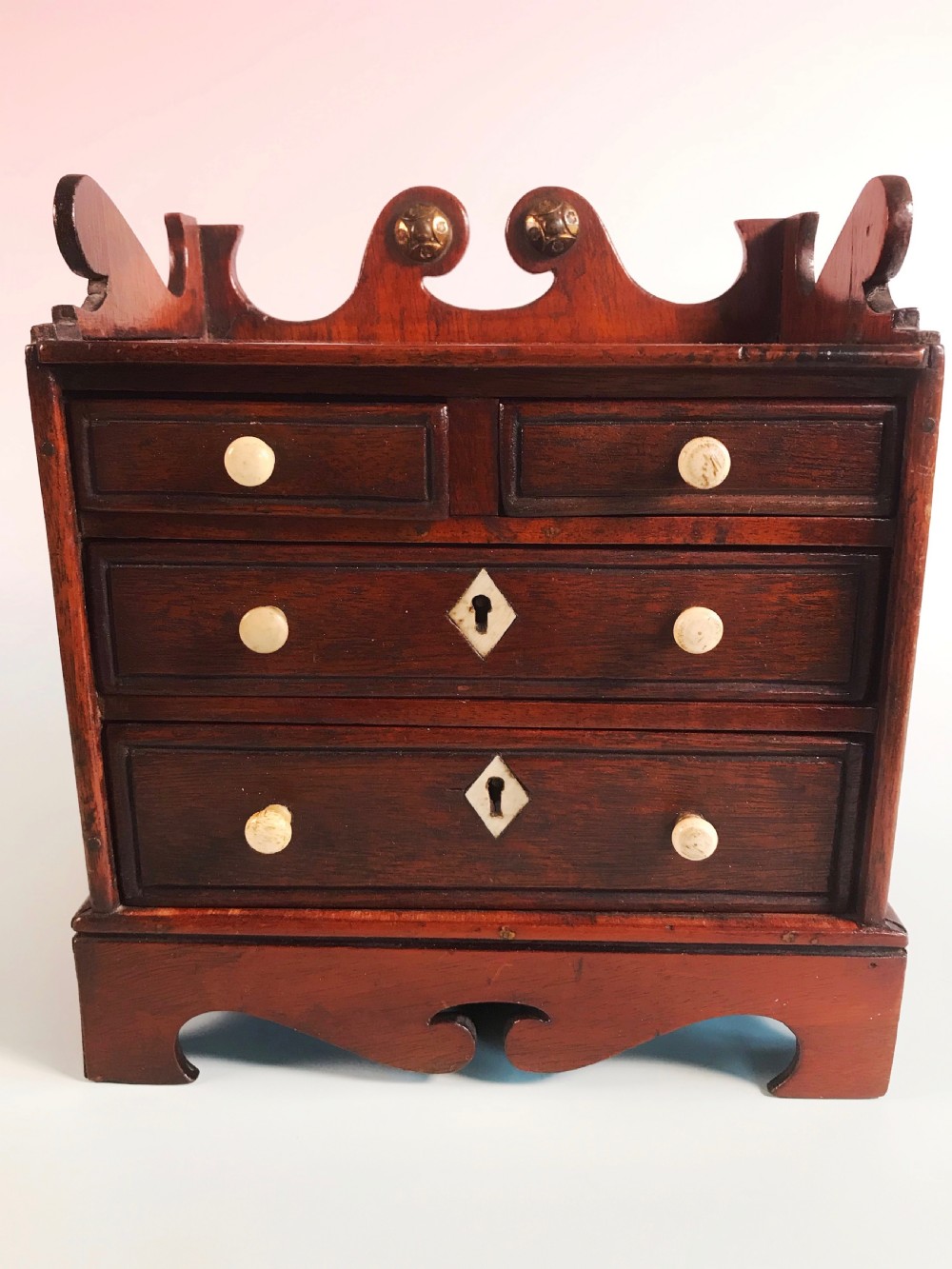 Antique Mini Chest of Drawers View IV