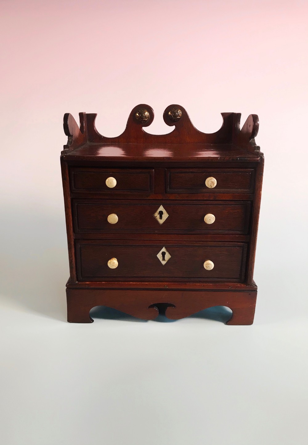 Antique Mini Chest of Drawers View V