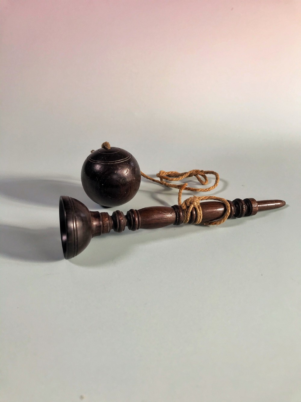 Antique Bilboquet / Ball and Cup Game - treen
 View III