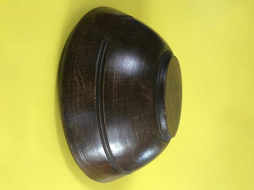 Antique Sycamore Bowl - treen View III