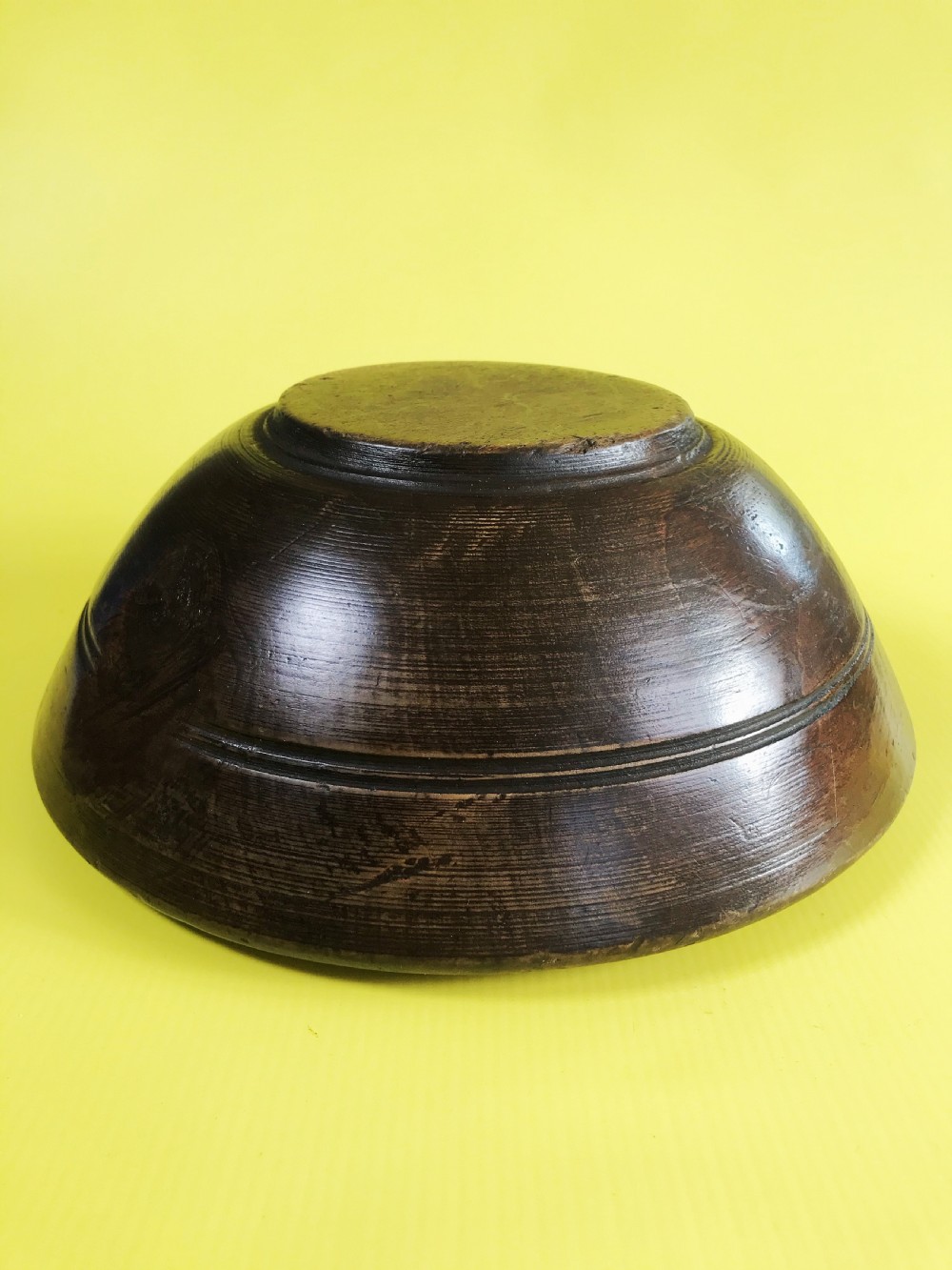Antique Sycamore Bowl - treen View IV