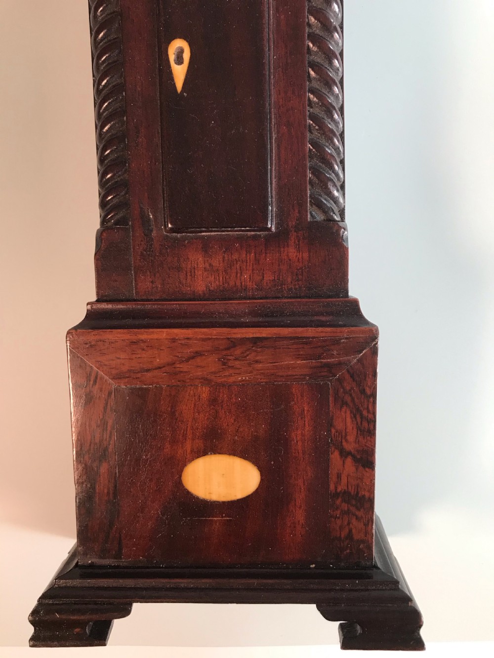A Georgian Pocket Watch Holder - Grandfather Clock View II