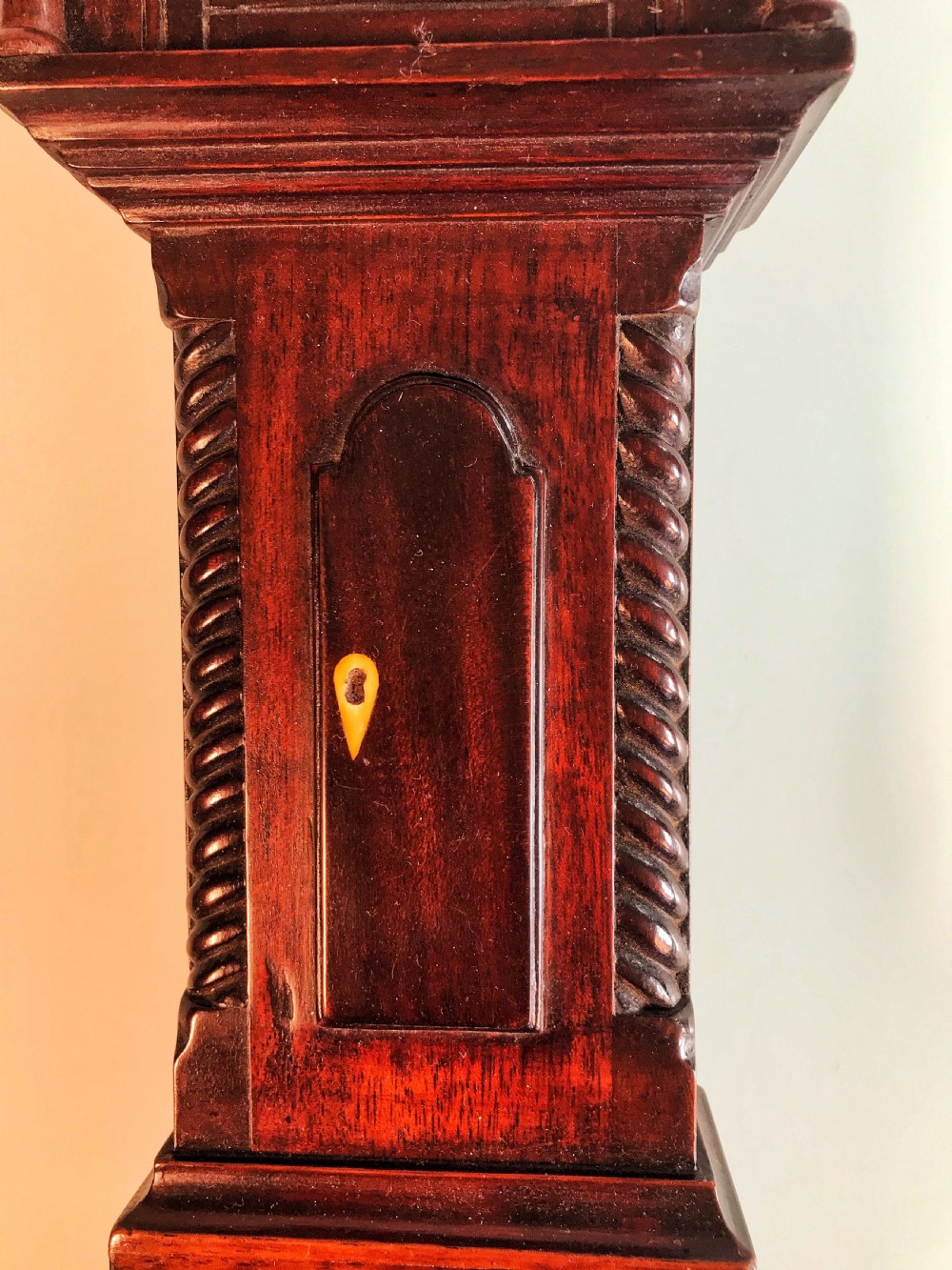 A Georgian Pocket Watch Holder - Grandfather Clock View VIII