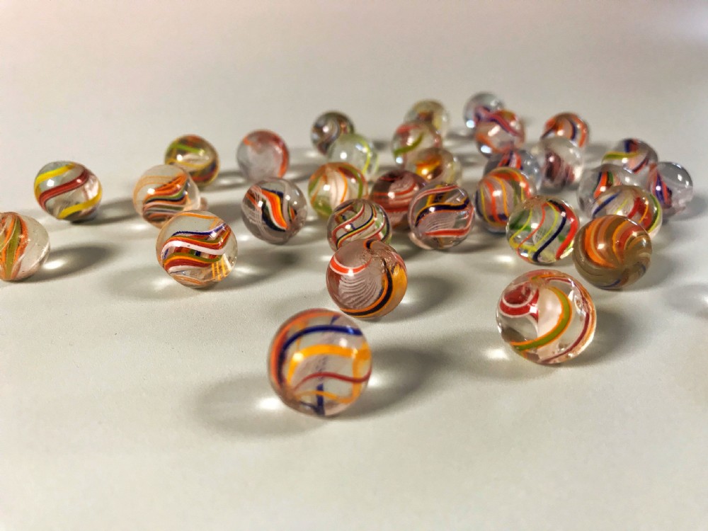 Antique Marbles & Solitaire Board View V