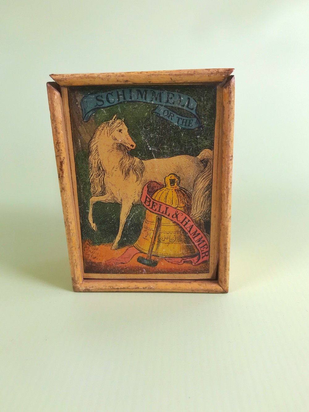 Antique Bell & Hammer Game - with original instructions View V