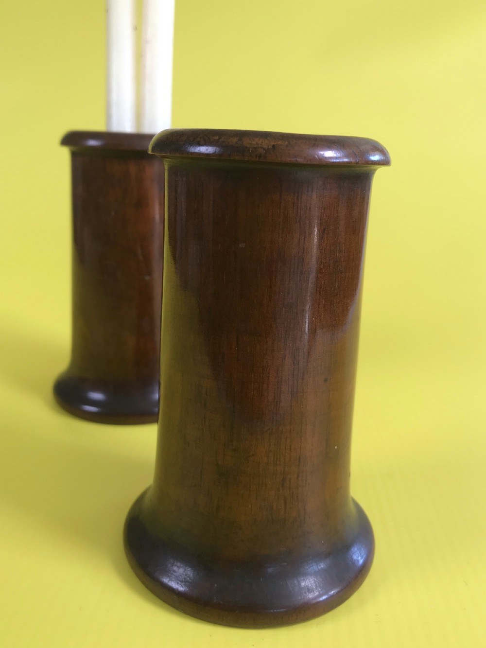 Antique Spill Vases - treen View V