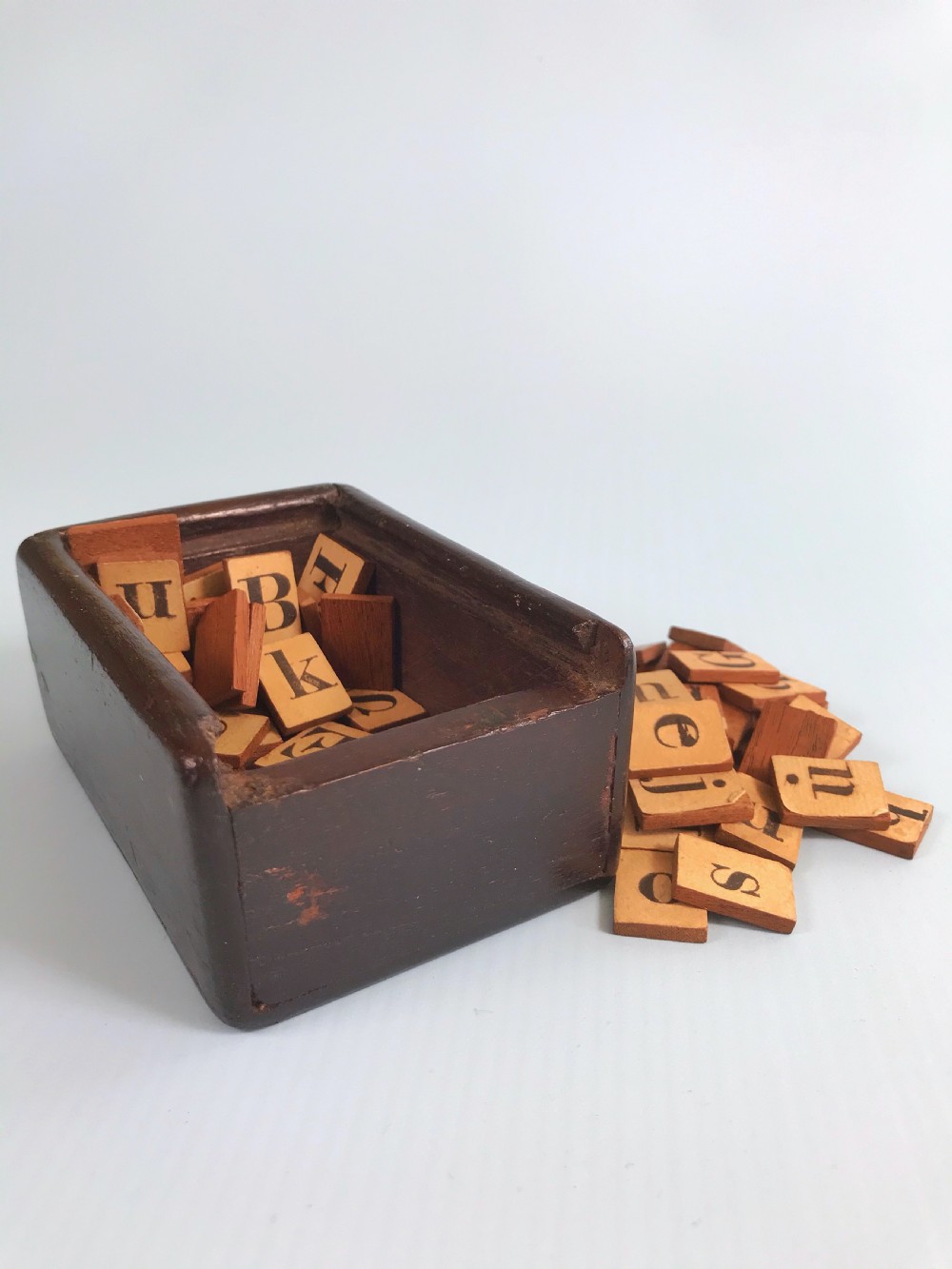 Antique Spelling & Alphabet Set View VI