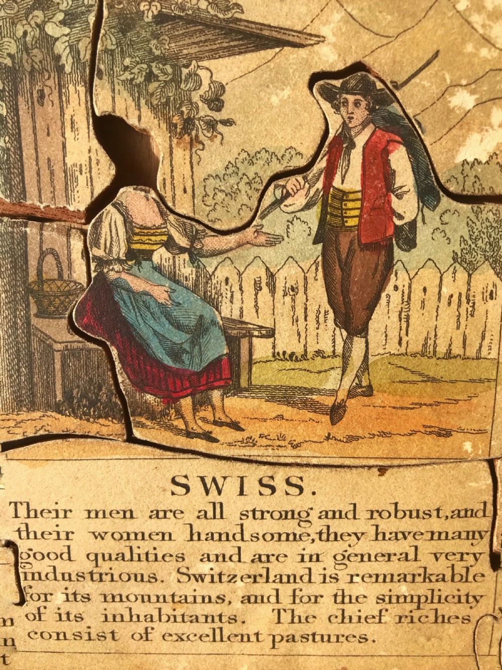 A Rare Dissected Puzzle By Darton - early 1800s View IV