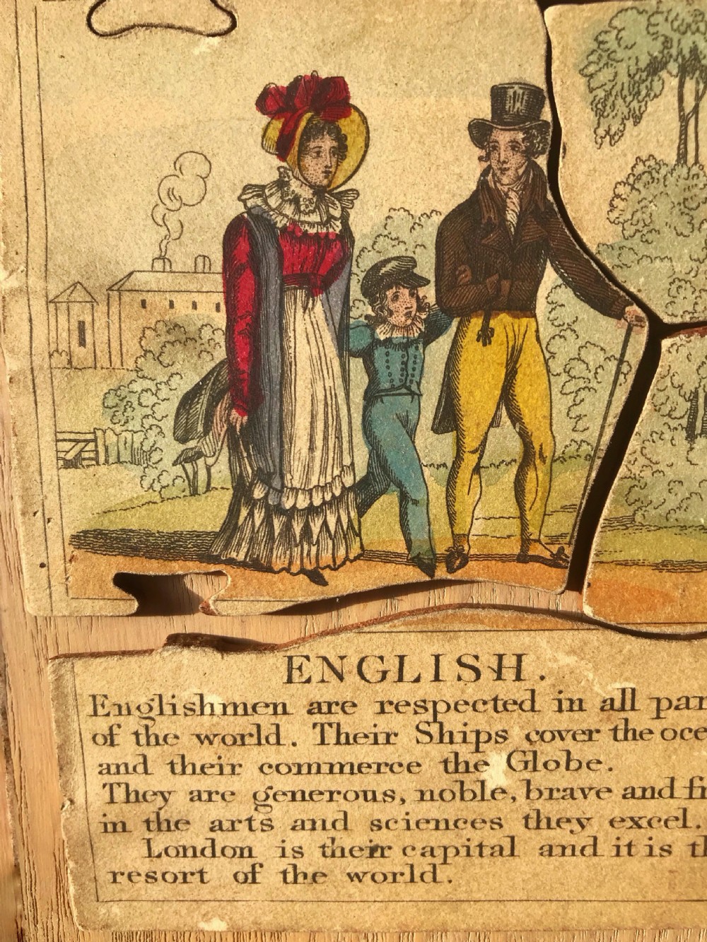 A Rare Dissected Puzzle By Darton - early 1800s View V
