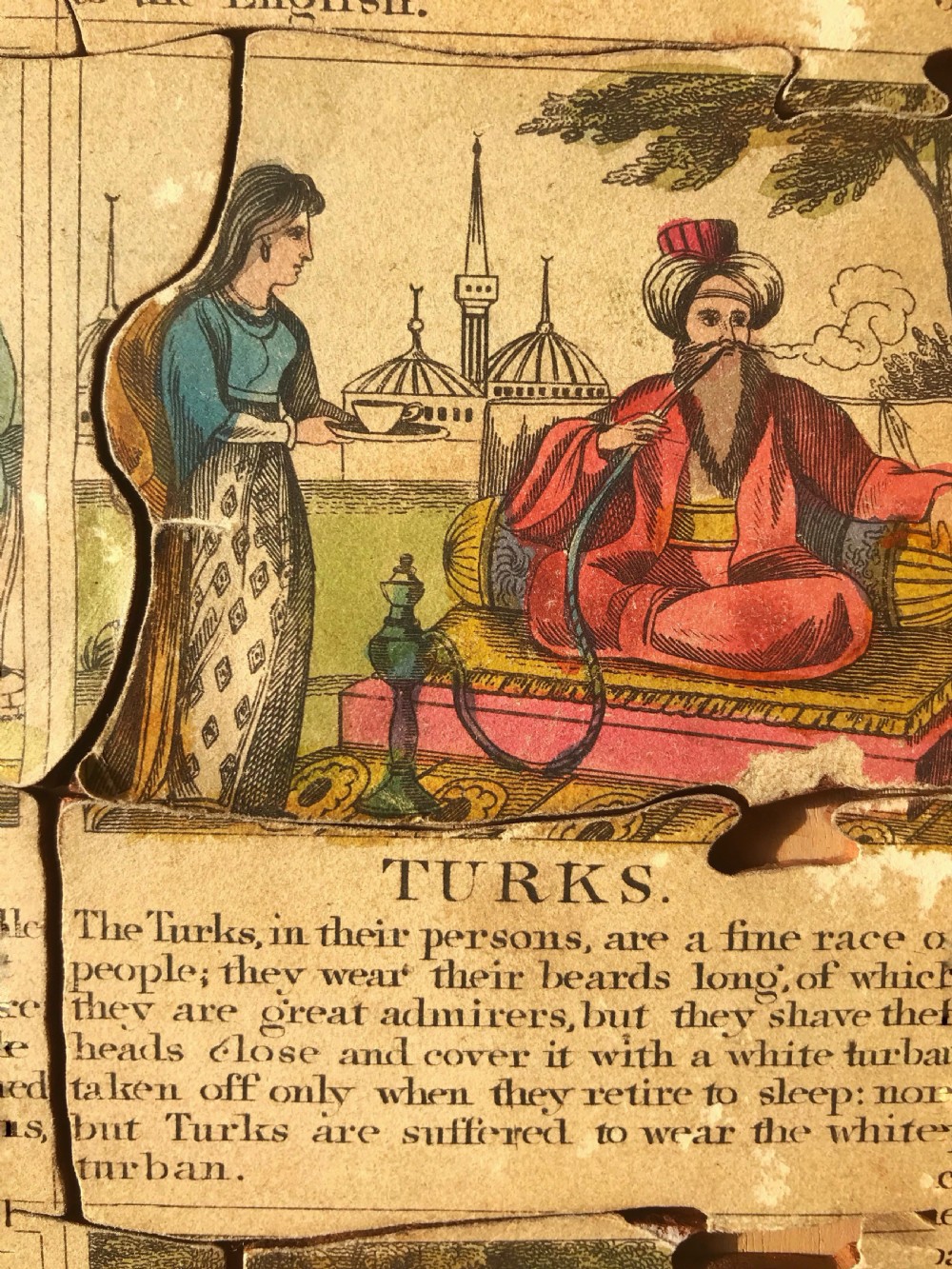 A Rare Dissected Puzzle By Darton - early 1800s View VI