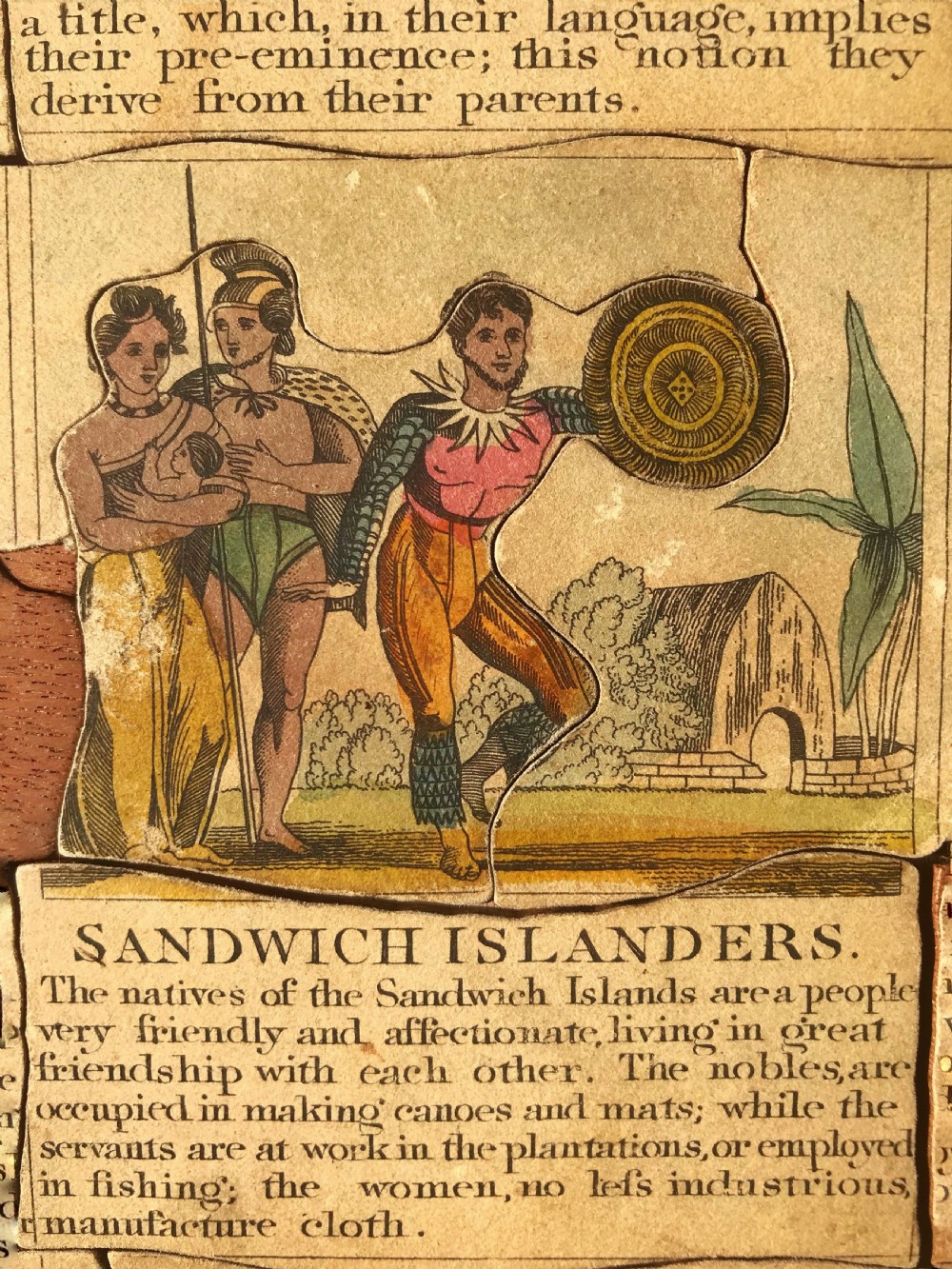 A Rare Dissected Puzzle By Darton - early 1800s View VII