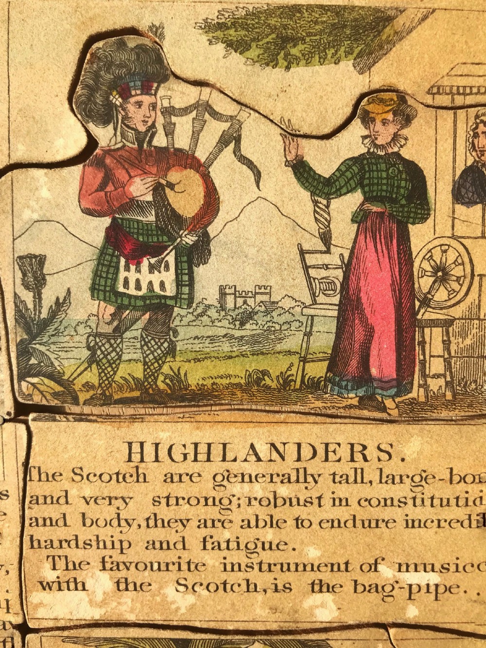 A Rare Dissected Puzzle By Darton - early 1800s View X