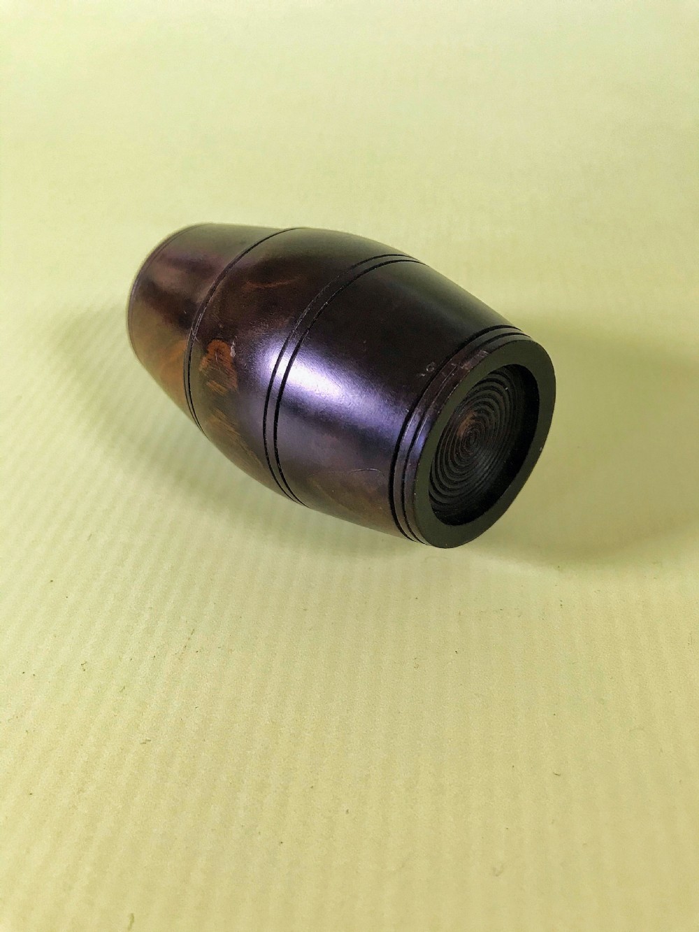 Antique Treen Go to Bed - Tunbridge Ware View V