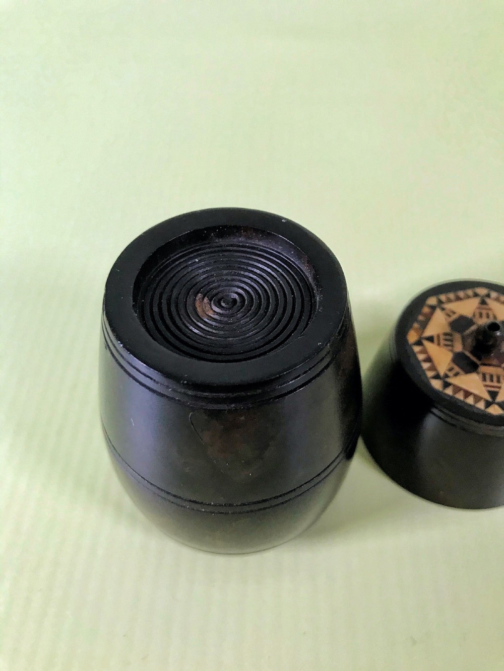 Antique Treen Go to Bed - Tunbridge Ware View XII