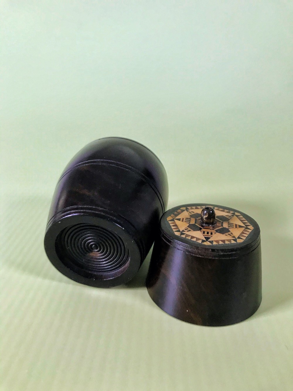 Antique Treen Go to Bed - Tunbridge Ware View XIV