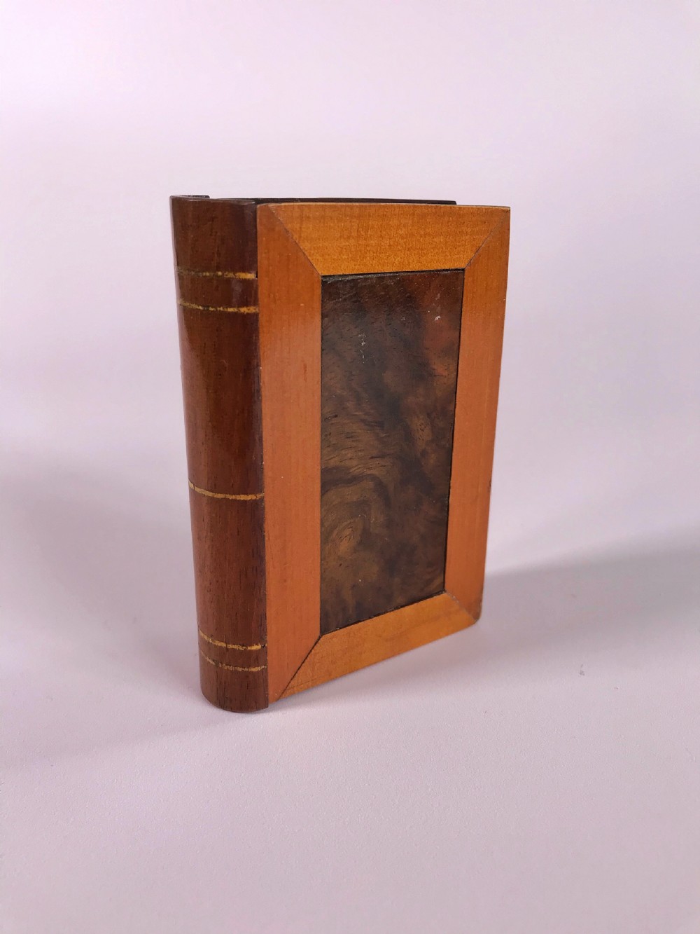Antique Puzzle Book Box