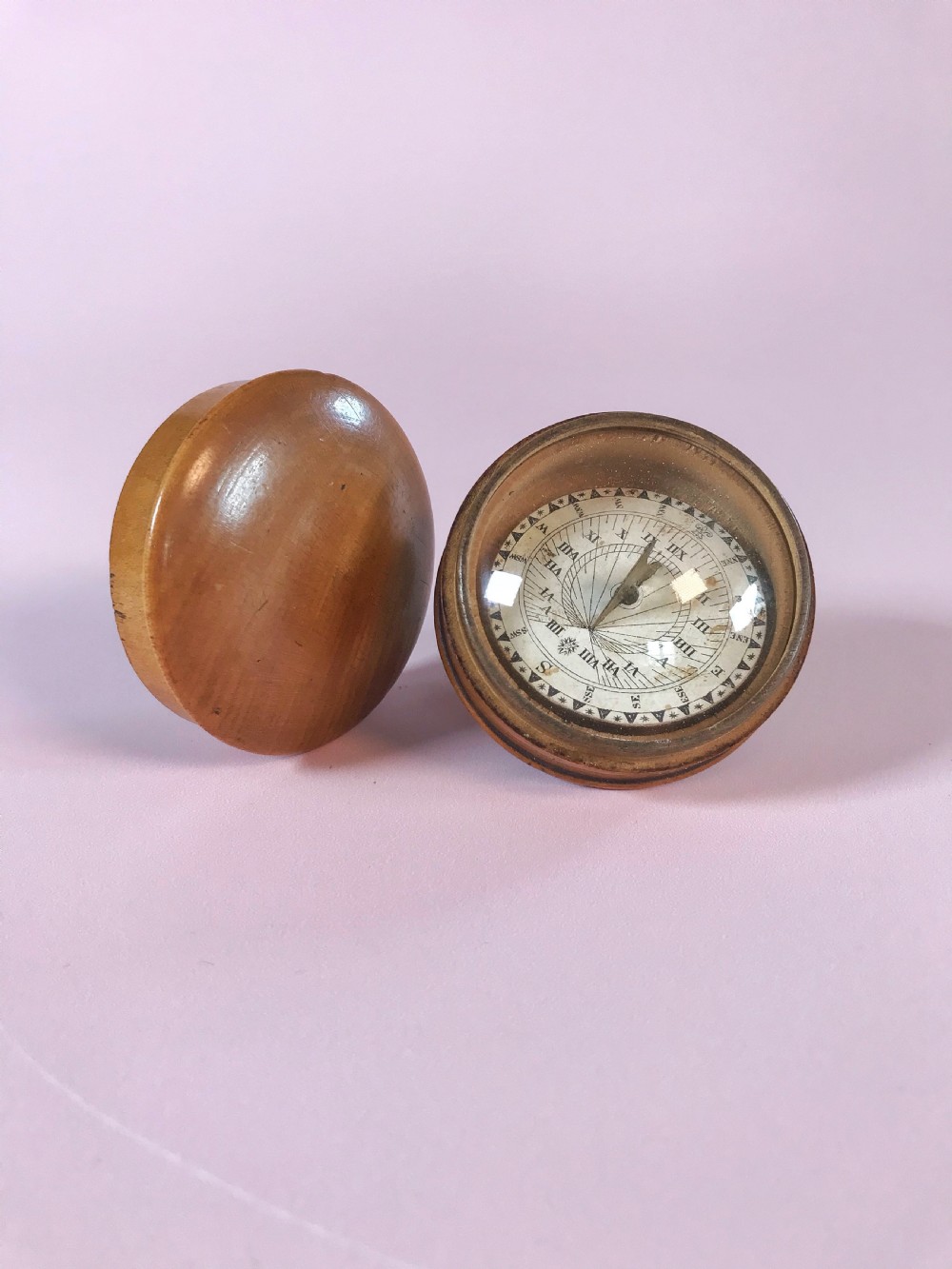 Antique Sun Dial & Compass