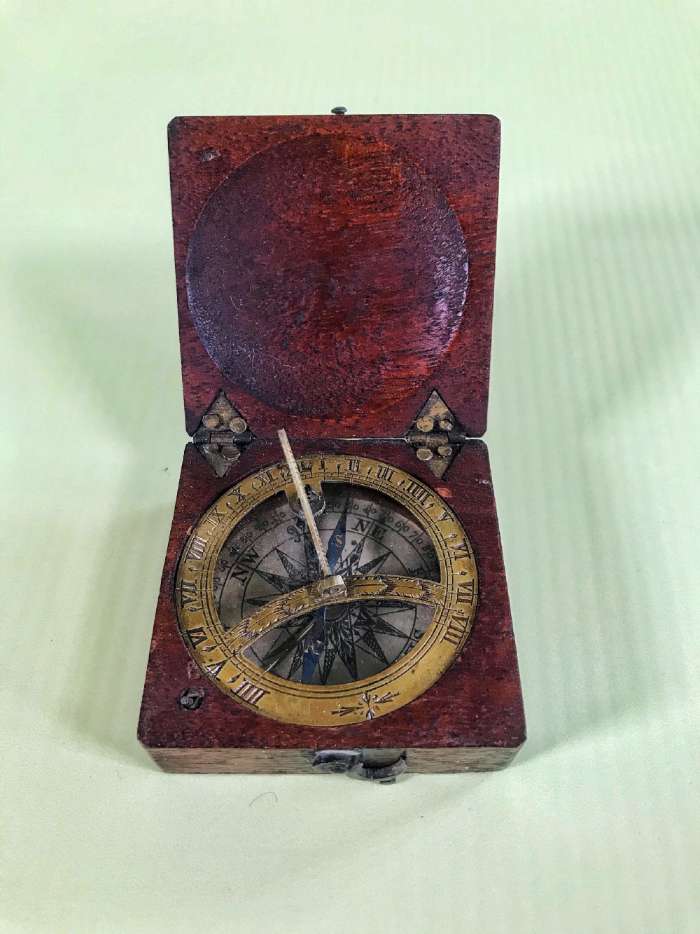 Antique Sun Dial & Compass View III