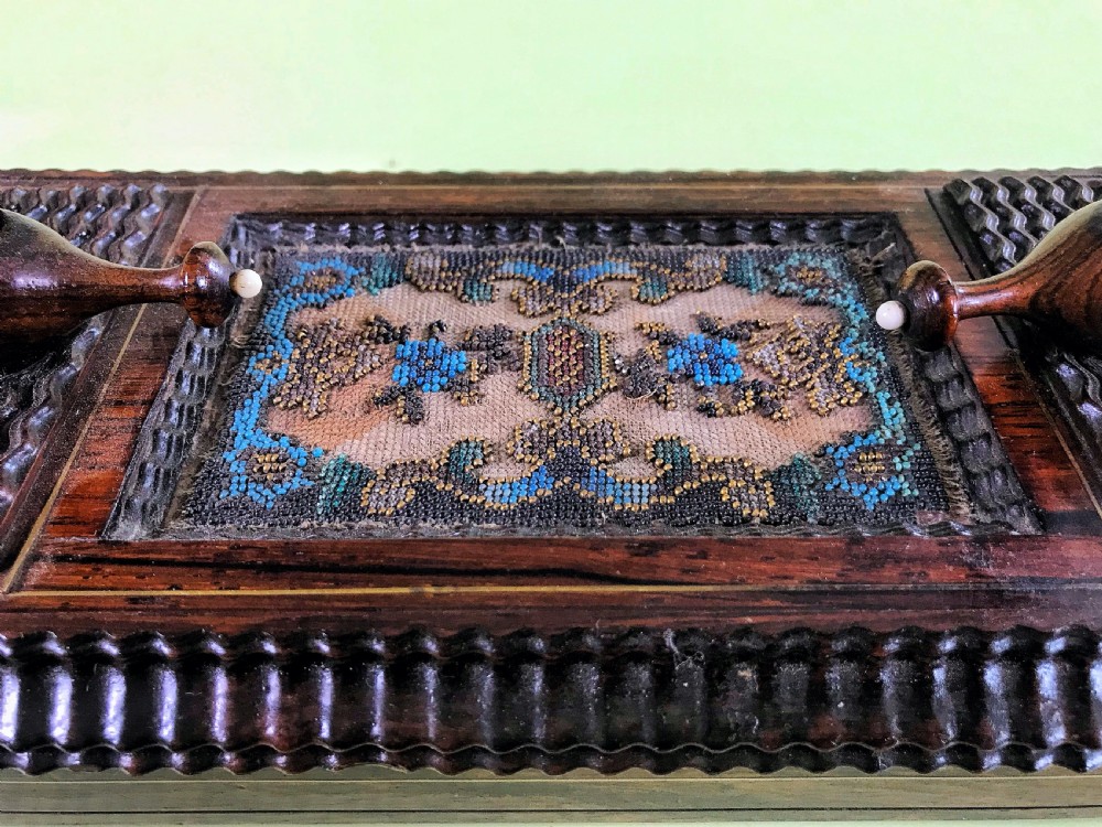 Antique Rosewood Card or Flower Press View II