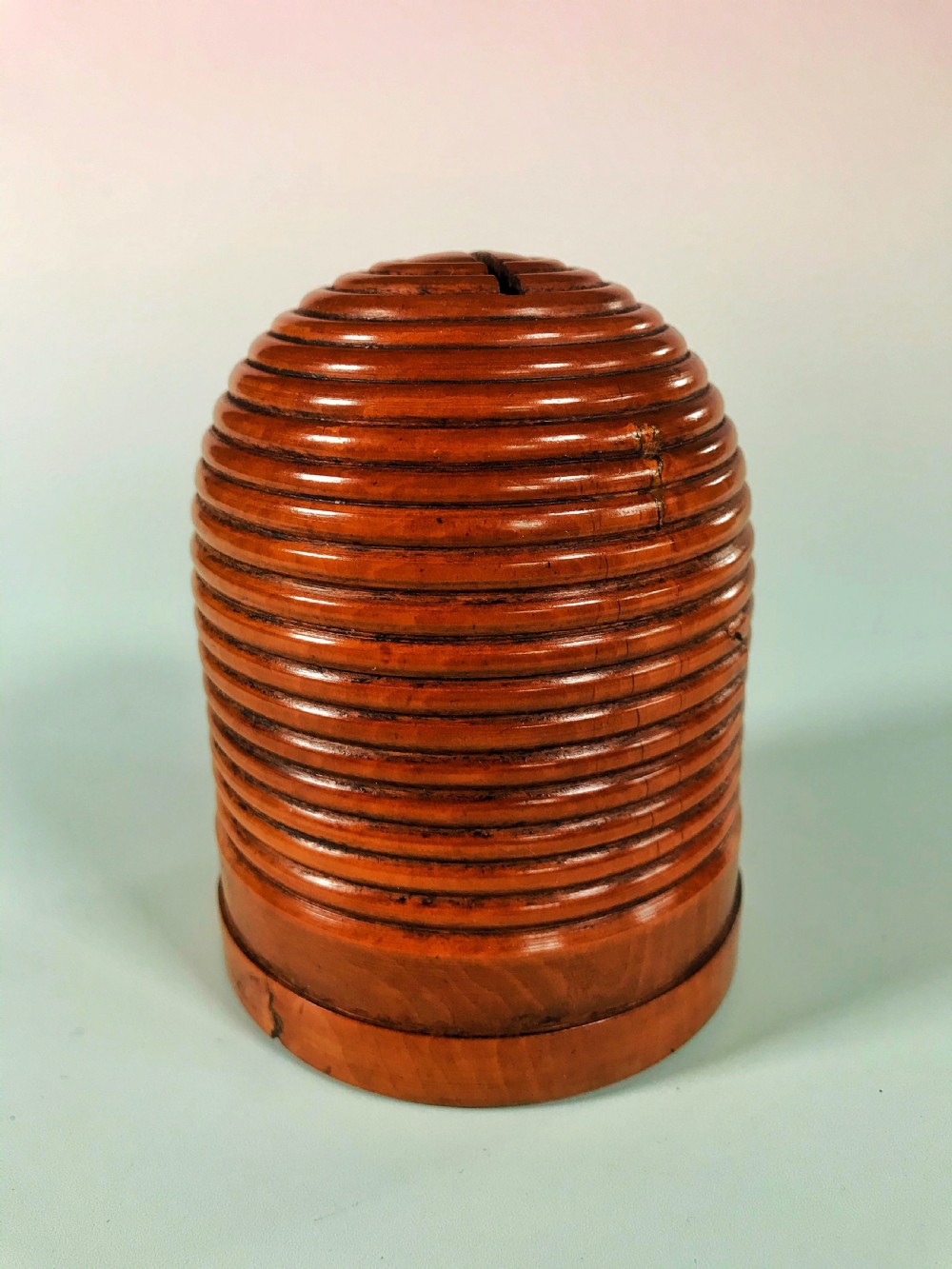Antique Bee Hive Money Box - Good Size