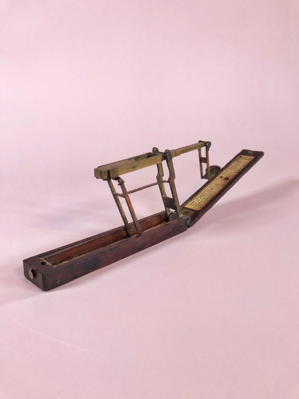 Antique Folding Sovereign Scales View III