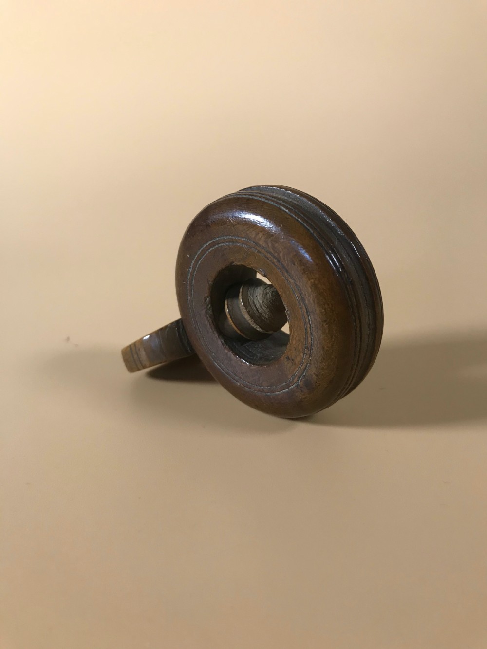 Antique treen Pocket Nutcracker
 View IV