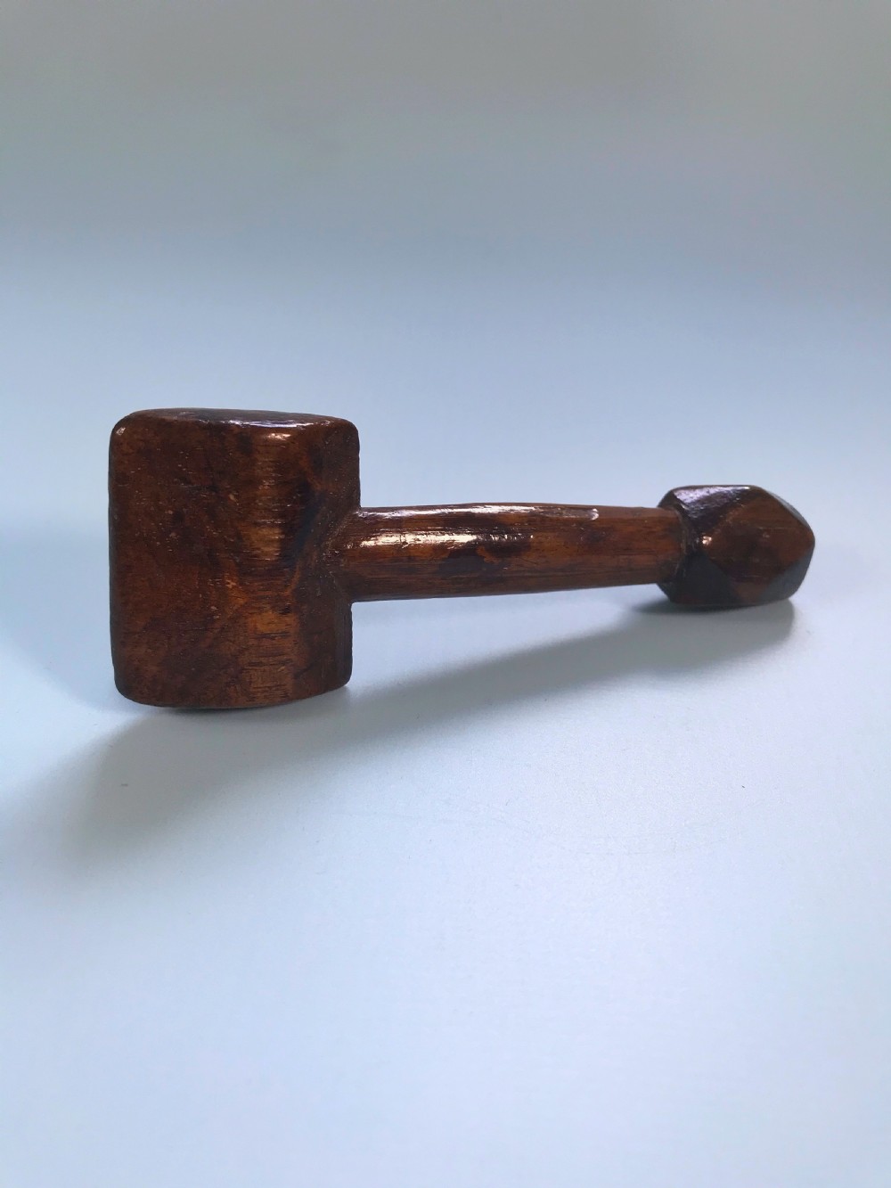 An Antique Sail Maker's Press - treen, Small Size View III