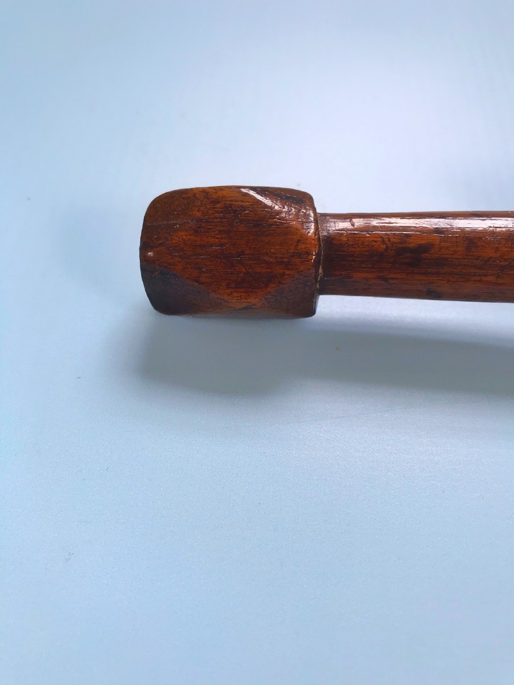 An Antique Sail Maker's Press - treen, Small Size View VIII