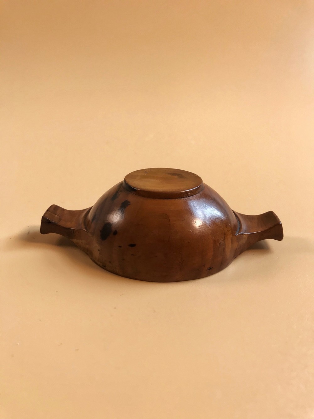 Antique Yew Wood Quaich View IV