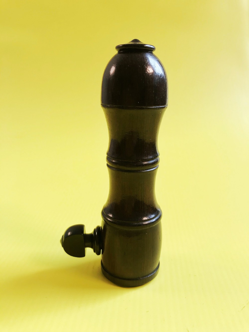 Antique Treen Bone Holder - Rosewood View II