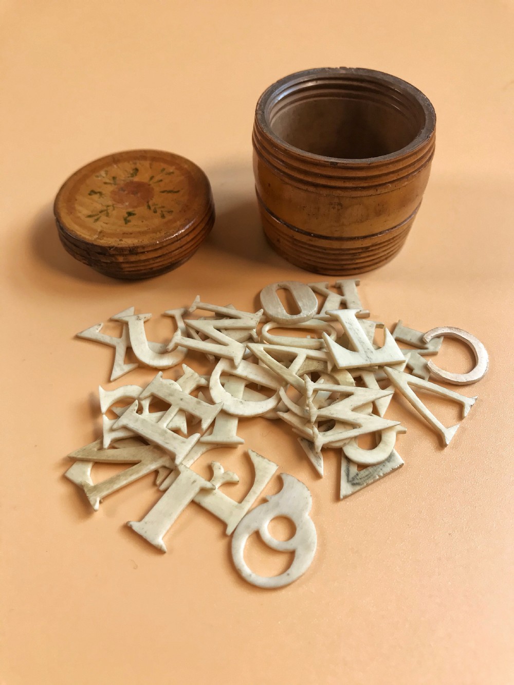 Antique Alphabet Letters View VI