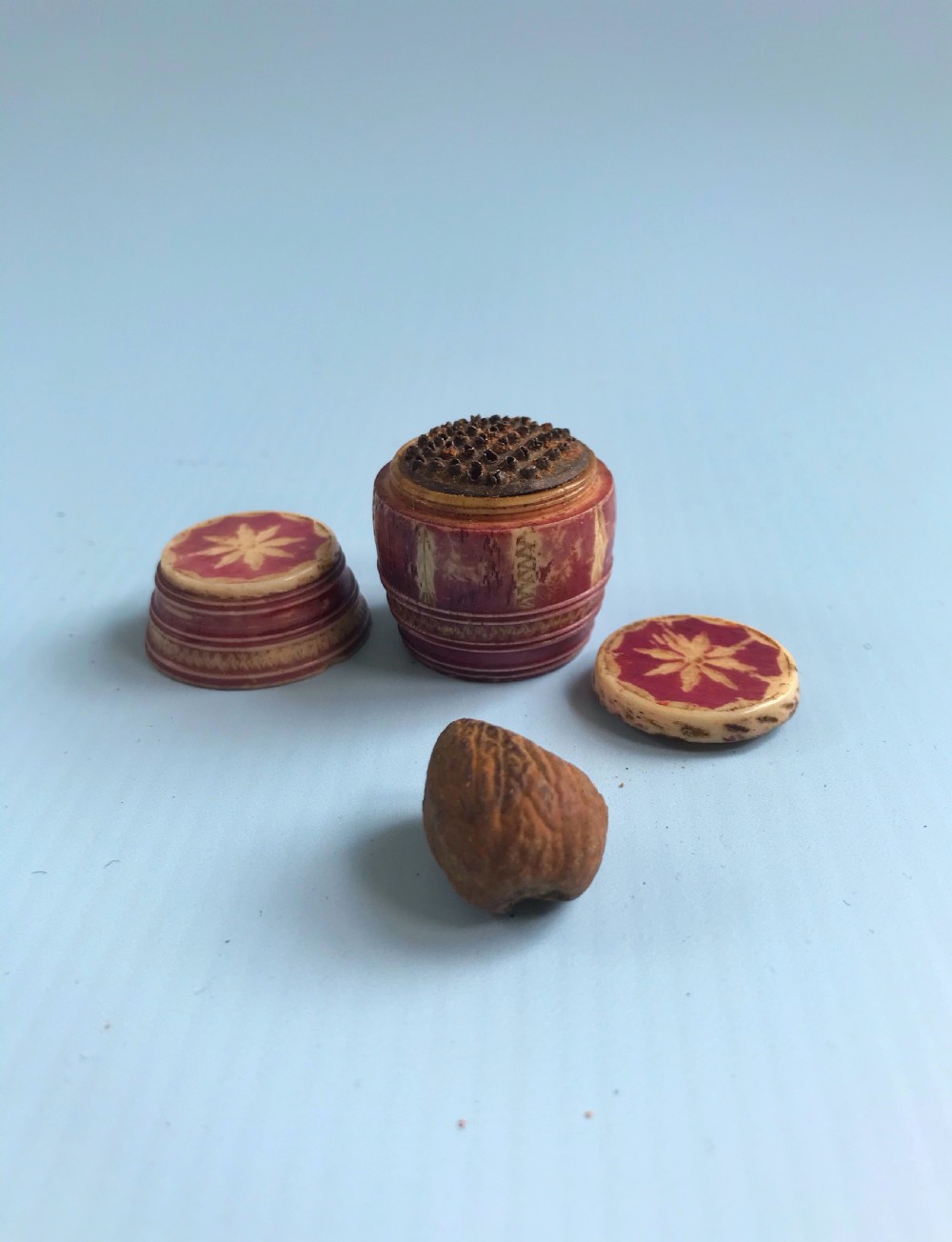 Antique Bone Nutmeg Grater