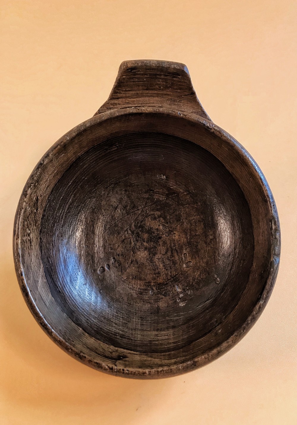 Antique Wine Taster - treen View III